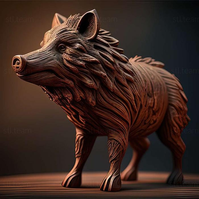 3D model WILDBOAR (STL)